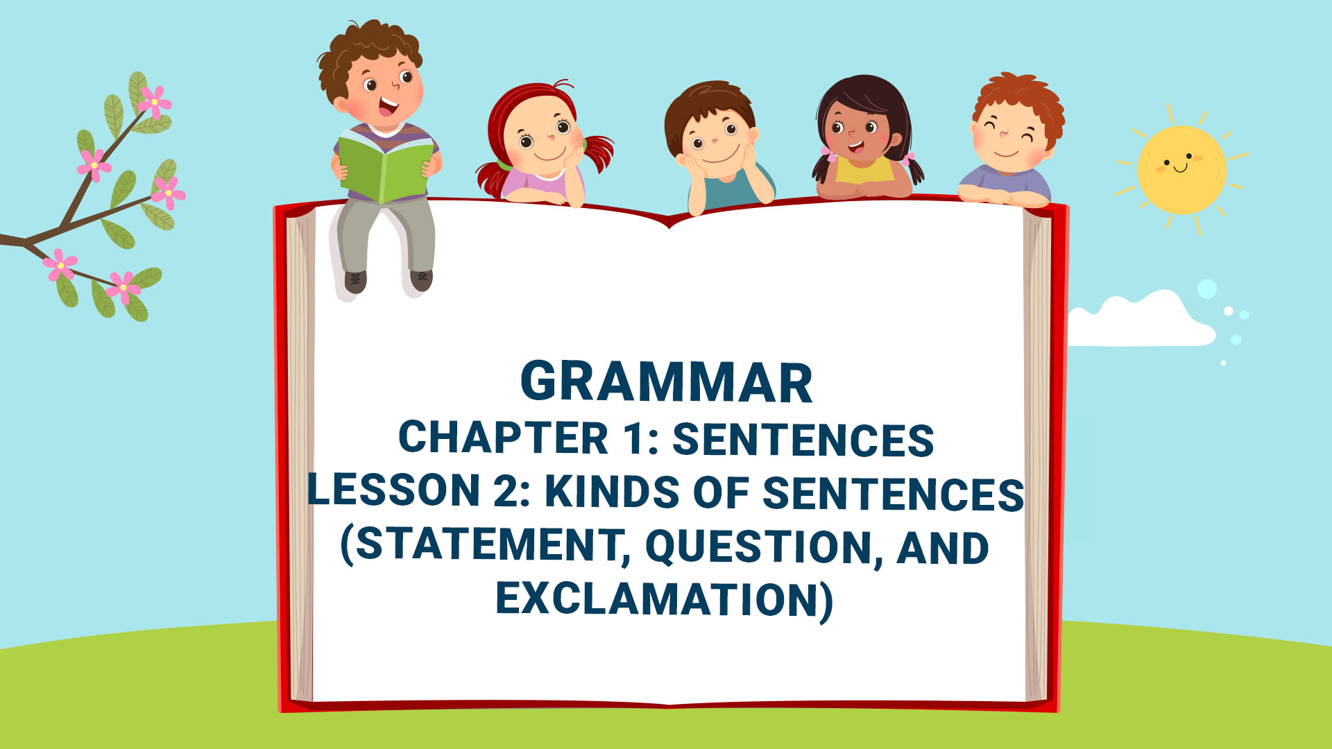 Part B: Grammar - Chapter 1: Sentences - Lesson 2: Kinds of Sentences (Statement, Question, and Exclamation)